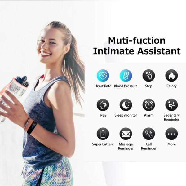 jawploy fitness tracker/distance tracker/sleep monitor