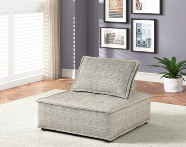 happy beige modular accent chair