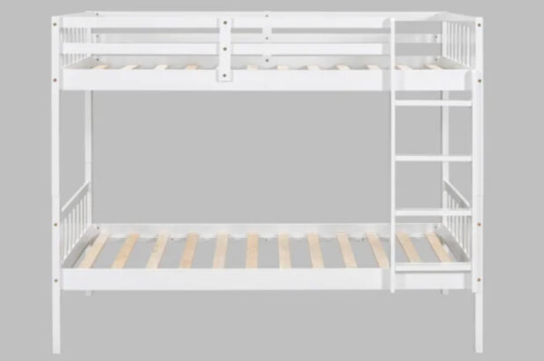 bb11 twin/twin bunk bed white
