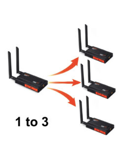 wl009 200m wireless hdmi extender screen mirror audio video transmitter receiver