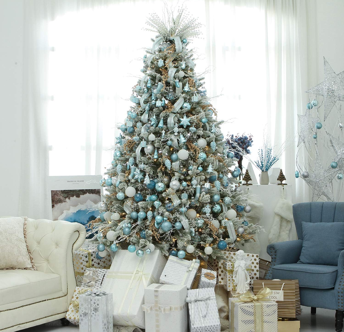 sea team – set of 77 shatterproof christmas ornaments; reusable christmas tree design balls decoration. sea team – set of 77 shatterproof christmas ornaments; reusable christmas tree design balls decoration.