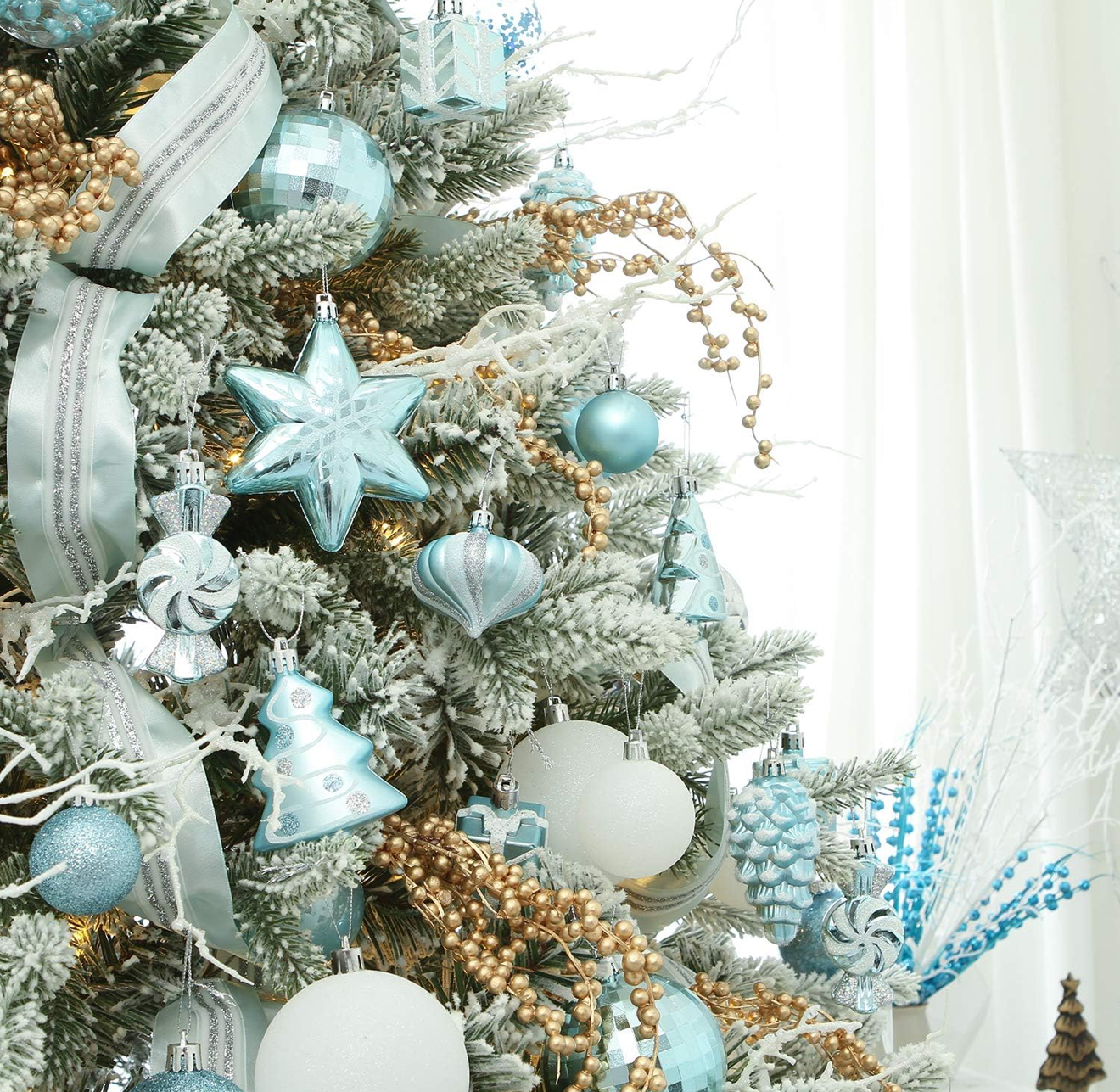 sea team – set of 77 shatterproof christmas ornaments; reusable christmas tree design balls decoration. sea team – set of 77 shatterproof christmas ornaments; reusable christmas tree design balls decoration.